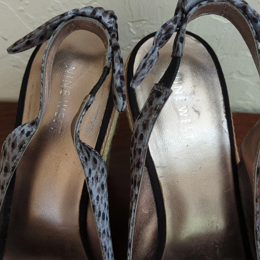 Nine West shiny satin